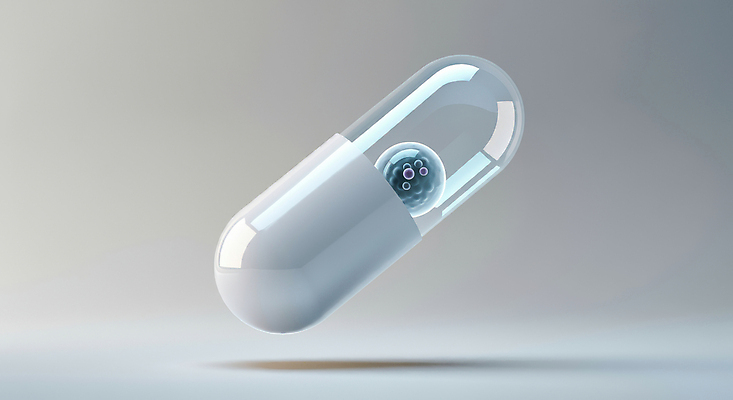 JPG 편집이미지 기술 실험 그림자 사람없음 파란색 알약 생명공학 디지털합성 광택 신약개발 편집실사 AI컴퓨터그래픽 AI콘텐츠 컬러 의학 약 CG 개발 파일형식 신약_의학