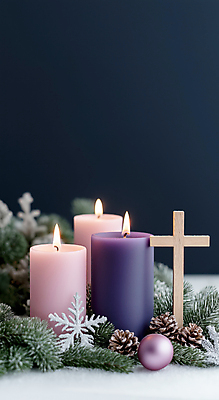 JPG 편집이미지 기독교 십자가 크리스마스 겨울 초 사람없음 교회 천주교 기도 보케 솔방울 솔잎 봉헌 오너먼트 카피스페이스 편집실사 AI포토 AI콘텐츠 계절 기념일 종교 잎 크리스마스장식 종교건축 건물 공백 CG 파일형식