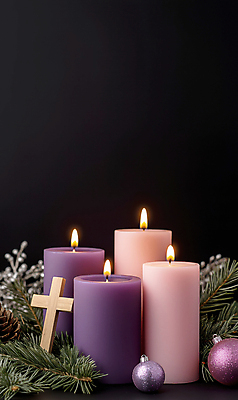 JPG 편집이미지 기독교 십자가 크리스마스 겨울 초 사람없음 교회 천주교 기도 보케 솔방울 솔잎 봉헌 오너먼트 카피스페이스 편집실사 AI포토 AI콘텐츠 계절 기념일 종교 잎 크리스마스장식 종교건축 건물 공백 CG 파일형식