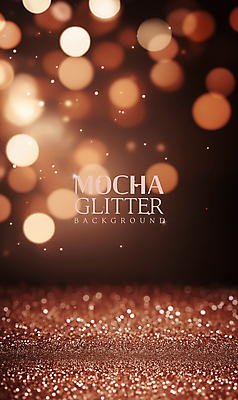 PSD 편집이미지 백그라운드 사람없음 반짝임 갈색 유행 가루 보케 심플 카피스페이스 2025년 트렌드컬러 이미지편집 모카무스 컬러 모션 공백 연도 파일형식