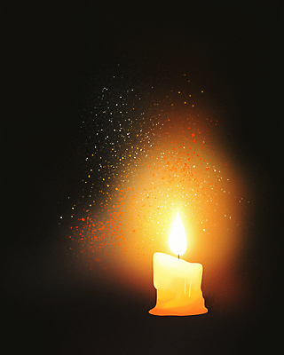 JPG 캠페인 일러스트 초 촛불 불꽃 사람없음 빛 노란색 검은색 희망 기도 사회 사회이슈 시위 이슈 촛불시위 추모 국내일러스트 AI일러스트 AI콘텐츠 감정 컬러 컨셉 불 공동체 파일형식