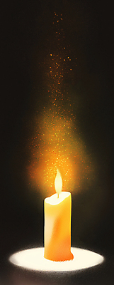 JPG 캠페인 일러스트 초 촛불 불꽃 사람없음 빛 노란색 검은색 희망 기도 사회 사회이슈 시위 이슈 촛불시위 추모 국내일러스트 AI일러스트 AI콘텐츠 감정 컬러 컨셉 불 공동체 파일형식