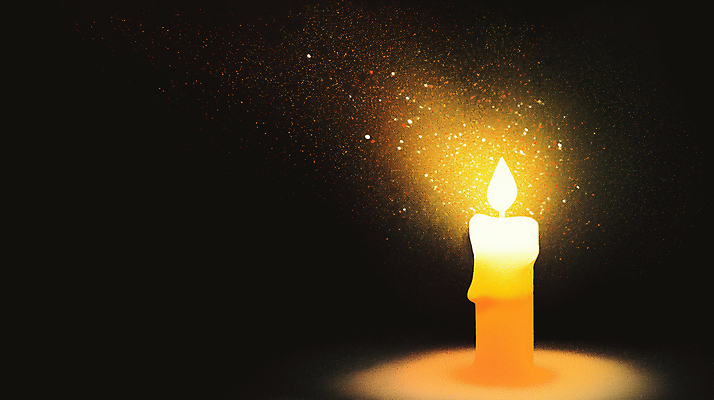 JPG 캠페인 일러스트 초 촛불 불꽃 사람없음 빛 노란색 검은색 희망 기도 사회 사회이슈 시위 이슈 촛불시위 추모 국내일러스트 AI일러스트 AI콘텐츠 감정 컬러 컨셉 불 공동체 파일형식