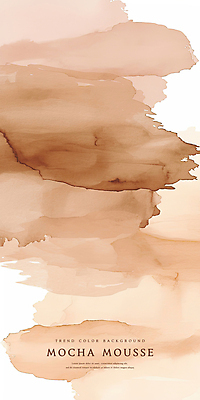 PSD 백그라운드 일러스트 붓터치 추상 수채화 사람없음 갈색 질감 트렌드컬러 국내일러스트 2025트렌드 모카무스 컬러 무늬 유행 파일형식 2025년