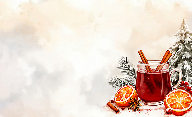 JPG 나무 열매 겨울 오렌지 일러스트 잔 수채화 따뜻함 사람없음 빨간색 번짐 솔잎 시나몬 쌓인눈 카피스페이스 뱅쇼 국내일러스트 AI일러스트 AI콘텐츠 식물 식기 계절 컬러 잎 과일 와인 공백 파일형식 효과