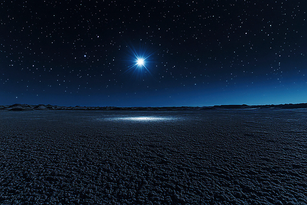 JPG 편집이미지 별 밤하늘 사람없음 빛 어둠 사막 편집실사 AI컴퓨터그래픽 AI콘텐츠 자연요소 하늘 야간 CG 파일형식