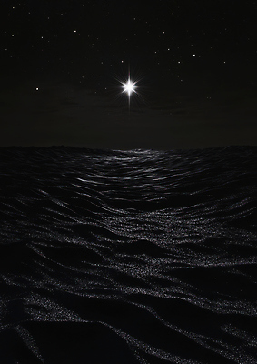 JPG 편집이미지 별 밤하늘 사람없음 빛 어둠 사막 편집실사 AI컴퓨터그래픽 AI콘텐츠 자연요소 하늘 야간 CG 파일형식