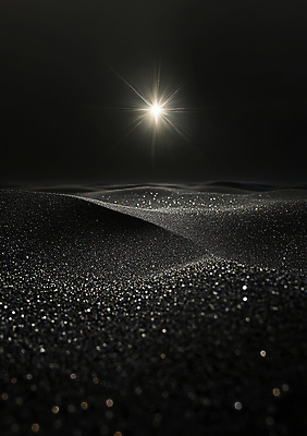 JPG 편집이미지 밤하늘 사람없음 빛 어둠 사막 편집실사 AI컴퓨터그래픽 AI콘텐츠 하늘 야간 CG 파일형식