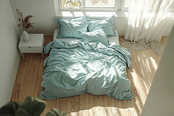 JPG 식물 편집이미지 창문 베개 침구 실내 사람없음 인테리어 햇빛 꽃병 봄 침실 이불 침대 커튼 포근함 서랍장 편집실사 AI포토 AI콘텐츠 디자인 계절 꽃 가구 내부 태양 감각 CG 파일형식