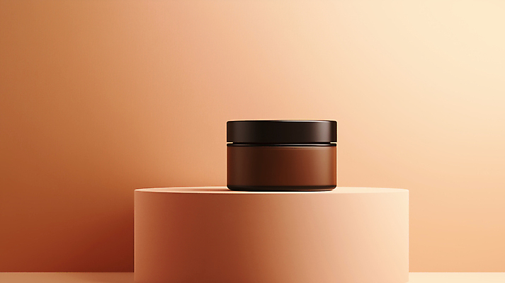 JPG 편집이미지 디자인 사람없음 갈색 유행 화장품 병 심플 단상 포디움 2025년 트렌드컬러 편집실사 모카무스 AI포토 AI콘텐츠 식기 컬러 뷰티 무대 연도 CG 파일형식