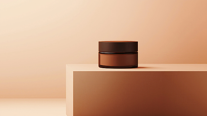 JPG 편집이미지 디자인 사람없음 갈색 유행 화장품 병 심플 단상 포디움 2025년 트렌드컬러 편집실사 모카무스 AI포토 AI콘텐츠 식기 컬러 뷰티 무대 연도 CG 파일형식