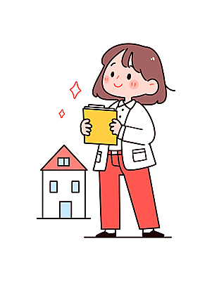 전신 여자 일러스트 부동산 안내 주택 한명 서기 미소 들기 성인 반짝임 중개업자 차트보드 성인여자한명만 국내일러스트 AI파일 1 모션 표정 사람 건물 재산 경영자 여자한명만 성인여자만 파일형식 벡터