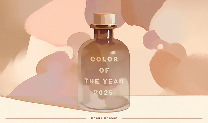 PSD 일러스트 유리병 수채화 잉크 그림자 사람없음 갈색 유행 오브젝트 번짐 감성 목업 2025년 트렌드컬러 국내일러스트 2025트렌드 모카무스 컬러 컨셉 병_용기 연도 파일형식 효과