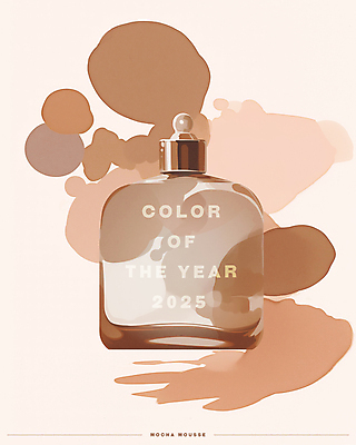 PSD 일러스트 유리병 수채화 잉크 사람없음 갈색 유행 향수 오브젝트 번짐 감성 목업 2025년 트렌드컬러 국내일러스트 2025트렌드 모카무스 컬러 컨셉 병_용기 화장품 연도 파일형식 효과