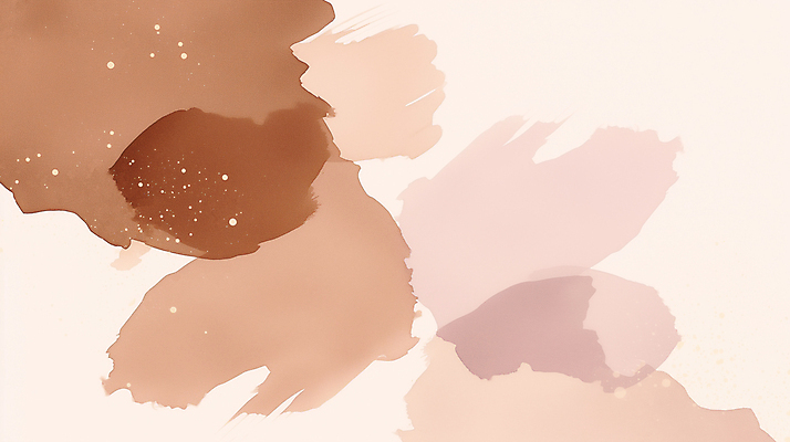 JPG 백그라운드 일러스트 붓터치 수채화 잉크 사람없음 갈색 유행 번짐 2025년 트렌드컬러 국내일러스트 2025트렌드 모카무스 AI일러스트 AI콘텐츠 컬러 연도 파일형식 효과