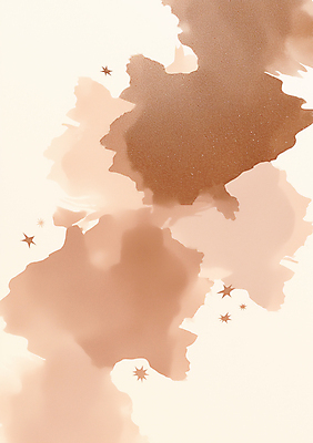 JPG 백그라운드 일러스트 붓터치 수채화 잉크 사람없음 갈색 유행 번짐 2025년 트렌드컬러 국내일러스트 2025트렌드 모카무스 AI일러스트 AI콘텐츠 컬러 연도 파일형식 효과