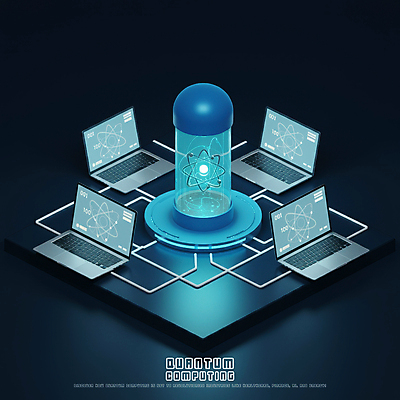 PSD 편집이미지 미래 사람없음 파란색 노트북 빛 과학기술 네트워크 연결 양자컴퓨터 이미지편집 컬러 컨셉 기술 전자제품 컴퓨터 파일형식