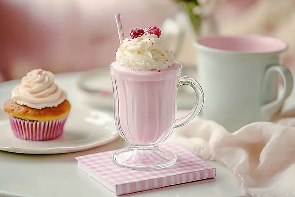 JPG 편집이미지 접시 열매 음료 분홍색 디저트 사람없음 책 봄 카페 머그컵 컵케이크 감성 편집실사 AI포토 AI콘텐츠 식물 식기 계절 음식 컬러 컨셉 컵 케이크 상점 CG 파일형식