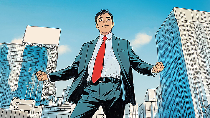 JPG 구름 남자 여유 하늘색 일러스트 비즈니스 하늘 넥타이 한명 정장 성인 도시풍경 파이팅 고층빌딩 주먹 도심 전광판 영업사원 성인남자한명만 국내일러스트 AI일러스트 AI콘텐츠 자연요소 1 잡화 옷 감정 모션 사람 풍경 빌딩 파란색 도시 직장인 남자한명만 성인남자만 파일형식