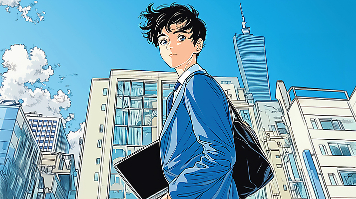 JPG 구름 응시 남자 여유 하늘색 서류가방 일러스트 비즈니스 하늘 한명 정장 상반신 성인 건물 도시풍경 태블릿 고층빌딩 도심 영업사원 성인남자한명만 국내일러스트 AI일러스트 AI콘텐츠 자연요소 1 건축물 시선 옷 감정 가방 사람 풍경 빌딩 파란색 전자제품 스마트기기 도시 직장인 남자한명만 성인남자만 파일형식