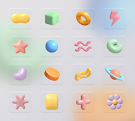 PSD 편집이미지 꽃 별 물결 선 추상 사람없음 세트 3D 사각형 원형 고리 플러스 입체 오브젝트 육면체 원기둥 토성 번개모양 엘리먼트 편집3D 자연요소 모양 도형 식물 기호 무늬 행성 번개 디지털합성 파일형식