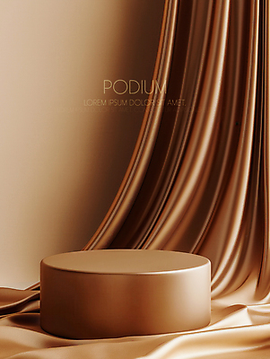 PSD 편집이미지 그림자 사람없음 빛 인테리어 햇빛 갈색 커튼 원형 모던 부드러움 단상 포디움 세련 이미지편집 편집실사 2025트렌드 모카무스 도형 디자인 컬러 태양 유행 무대 감각 CG 파일형식 2025년 트렌드컬러