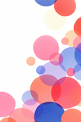 JPG 백그라운드 일러스트 추상 사람없음 컬러풀 거품 원형 공기방울 겹침 버블 국내일러스트 AI일러스트 AI콘텐츠 도형 컬러 무늬 파일형식