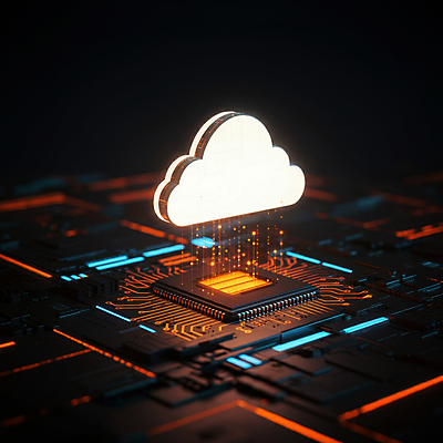 JPG 구름 편집이미지 미래 사람없음 빛 검은색 연결 시스템 구름모양 전자회로 클라우드서비스 개발 칩셋 편집실사 AI컴퓨터그래픽 AI콘텐츠 자연요소 모양 컬러 컨셉 회로판 CG 서비스 파일형식 구름_자연