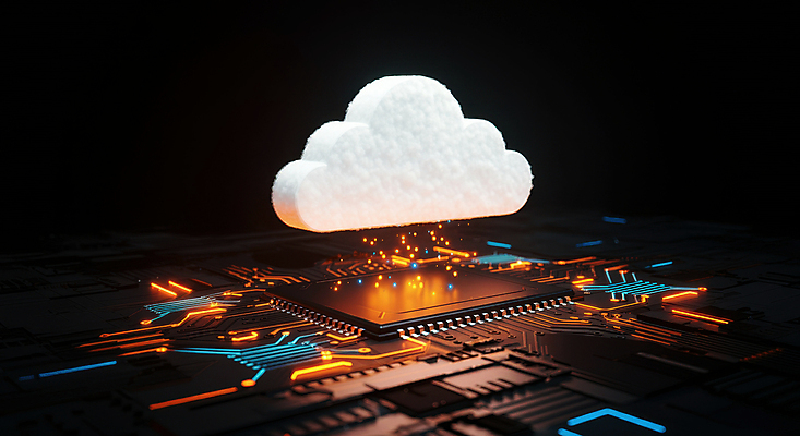 JPG 편집이미지 미래 사람없음 빛 검은색 연결 질감 시스템 구름모양 전자회로 클라우드서비스 칩셋 편집실사 AI컴퓨터그래픽 AI콘텐츠 모양 컬러 컨셉 회로판 CG 서비스 파일형식 구름_자연