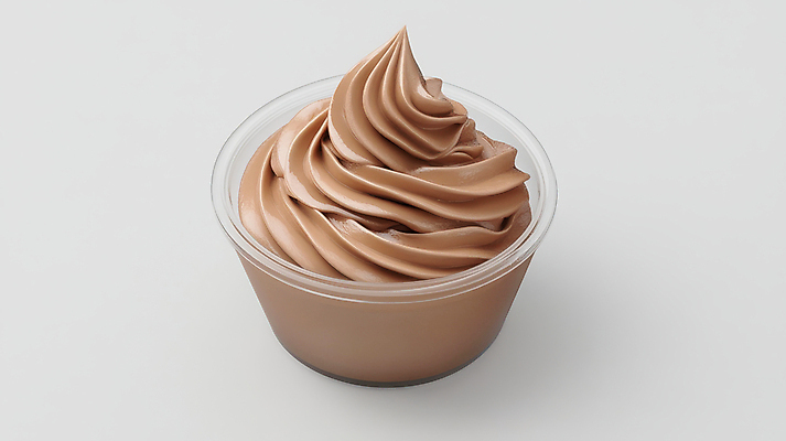 JPG 편집이미지 사람없음 갈색 초코맛 초코아이스크림 컵아이스크림 편집실사 2025트렌드 모카무스 AI포토 AI콘텐츠 컬러 아이스크림 유행 초콜릿 맛 CG 파일형식 2025년 트렌드컬러