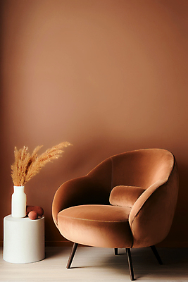 JPG 편집이미지 화분 화초 실내 사람없음 인테리어 소파 갈색 편집실사 2025트렌드 모카무스 AI포토 AI콘텐츠 식물 디자인 컬러 의자 내부 유행 CG 파일형식 2025년 트렌드컬러