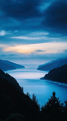 JPG 구름 편집이미지 바다 자연 하늘 아침 산 풍경 사람없음 편집실사 AI포토 AI콘텐츠 주간 자연요소 CG 생태계 파일형식