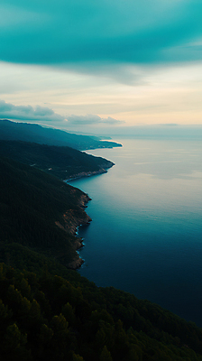 JPG 구름 편집이미지 바다 자연 하늘 아침 산 풍경 사람없음 편집실사 AI포토 AI콘텐츠 주간 자연요소 CG 생태계 파일형식