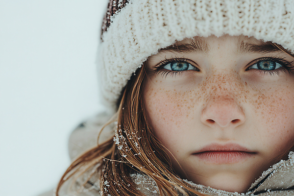 JPG 편집이미지 여자 겨울 청소년 털모자 한명 상반신 앞모습 목도리 눈 겨울옷 이미지 주근깨 의료성형뷰티 십대여자한명만 편집실사 AI인물포토 AI콘텐츠 자연요소 모자_잡화 1 잡화 옷 계절 뷰포인트 날씨 사람 점 CG 여자한명만 십대여자만 파일형식 AI포토