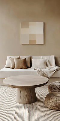 JPG 편집이미지 쿠션 거실 베개 탁자 사람없음 소파 카펫 공간 침대 담요 디지털합성 나무탁자 편집실사 2025트렌드 모카무스 AI포토 AI콘텐츠 가구 의자 침구 유행 CG 파일형식 2025년 트렌드컬러