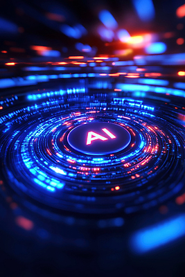 JPG 편집이미지 과학 미래 사람없음 파란색 빛 디지털 이미지 편집실사 AI컴퓨터그래픽 AI콘텐츠 컬러 컨셉 CG 파일형식