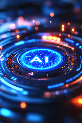 JPG 편집이미지 과학 미래 사람없음 파란색 빛 디지털 이미지 편집실사 AI컴퓨터그래픽 AI콘텐츠 컬러 컨셉 CG 파일형식