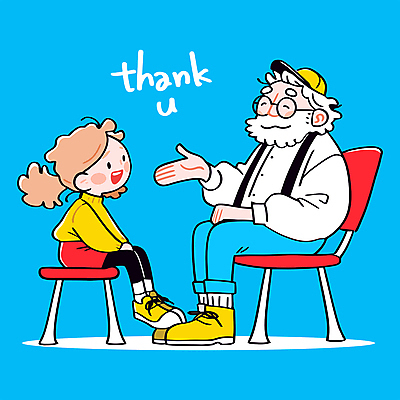 전신 여자 교육 노년 남자 감정 어린이 하늘색 의자 일러스트 가족 대화 미소 웃음 앉기 소녀 두명 성장 상담 심리 소통 땡큐 치유 멘토링 일러캐릭터 AI파일 캐릭터 가구 컨셉 관계 모션 표정 말하기 사람 성인 파란색 파일형식 벡터