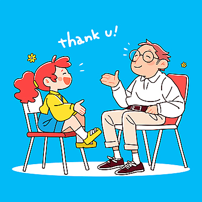 전신 여자 교육 남자 감정 어린이 하늘색 의자 일러스트 가족 대화 미소 웃음 앉기 소녀 성인 두명 성장 상담 심리 소통 땡큐 치유 멘토링 일러캐릭터 AI파일 캐릭터 가구 컨셉 관계 모션 표정 말하기 사람 파란색 파일형식 벡터