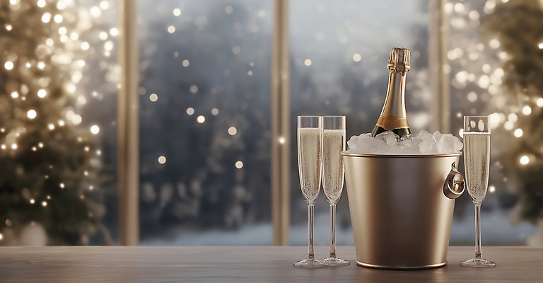 JPG 편집이미지 창문 잔 폭죽 이벤트 사람없음 파티 얼음 샴페인 샴페인잔 아이스버킷 연말 카피스페이스 편집실사 AI포토 AI콘텐츠 자연요소 식기 술잔 주류 공백 CG 파일형식