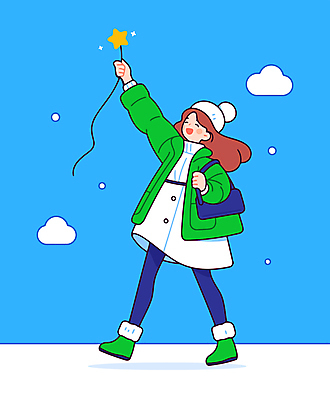 전신 구름 여자 별 줄 가방 일러스트 청소년 한명 미소 들기 캐주얼 초록색 파란색 걷기 비니 십대여자한명만 일러캐릭터 AI파일 자연요소 캐릭터 모자_잡화 1 잡화 옷 컬러 모션 표정 사람 여자한명만 십대여자만 파일형식 벡터