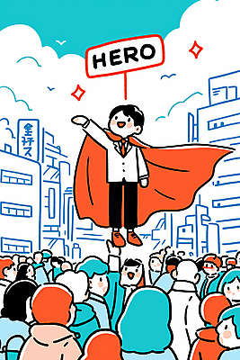 JPG 구름 여자 남자 일러스트 조류 하늘 여러명 성인 건물 손들기 도심 군중 망토 영웅 손뻗기 명예 슈퍼히어로 성인만 국내일러스트 AI일러스트 AI콘텐츠 자연요소 동물 건축물 다수 모션 사람 도시 파일형식