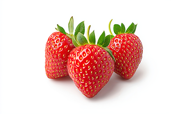 JPG 편집이미지 딸기 사람없음 빨간색 신선 세개 편집실사 AI포토 AI콘텐츠 컬러 과일 3 CG 파일형식