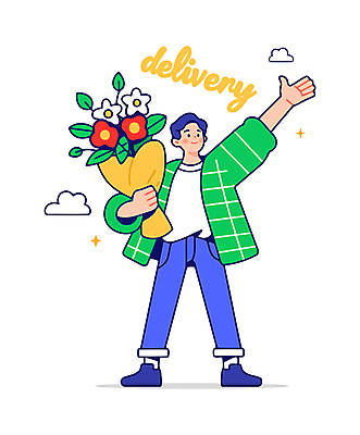 전신 남자 행복 꽃다발 일러스트 선물 한명 서기 성인 연두색 손들기 꽃집 꽃배달 성인남자한명만 일러캐릭터 AI파일 캐릭터 1 꽃 감정 모션 사람 초록색 상점 배송 남자한명만 성인남자만 파일형식 벡터