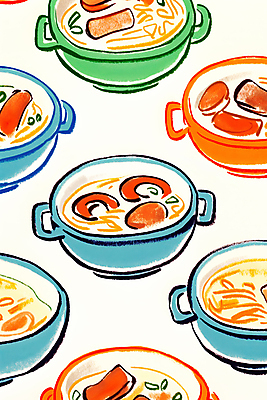 JPG 그릇 패턴 토마토 일러스트 파스타 사람없음 이탈리아음식 국내일러스트 AI일러스트 AI콘텐츠 식기 무늬 채소 서양음식 파일형식