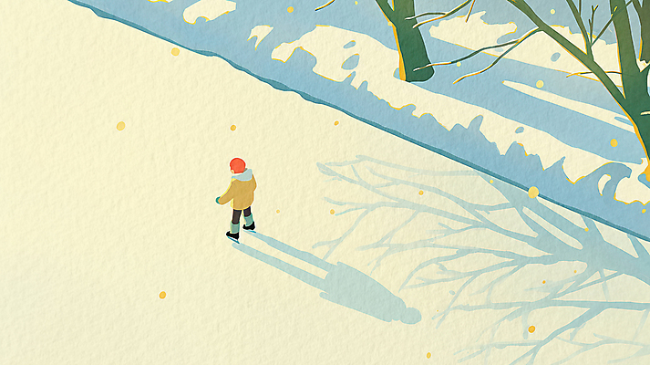 전신 PSD 나무 어린이 겨울 일러스트 새해 그림자 한명 스케이트 야간 감성 쌓인눈 아이스링크 눈내림 국내일러스트 자연요소 식물 1 계절 스포츠용품 컨셉 눈_날씨 사람 파일형식
