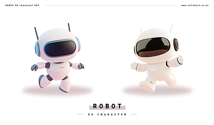 PSD 편집이미지 팔벌리기 3D캐릭터 사람없음 달리기 3D 로봇 오브젝트 편집3D 캐릭터 모션 디지털합성 파일형식