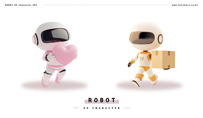 PSD 편집이미지 3D캐릭터 들기 사람없음 상자 3D 걷기 하트 로봇 오브젝트 택배상자 배달비 편집3D 모양 캐릭터 모션 배송 디지털합성 택배 파일형식 비용