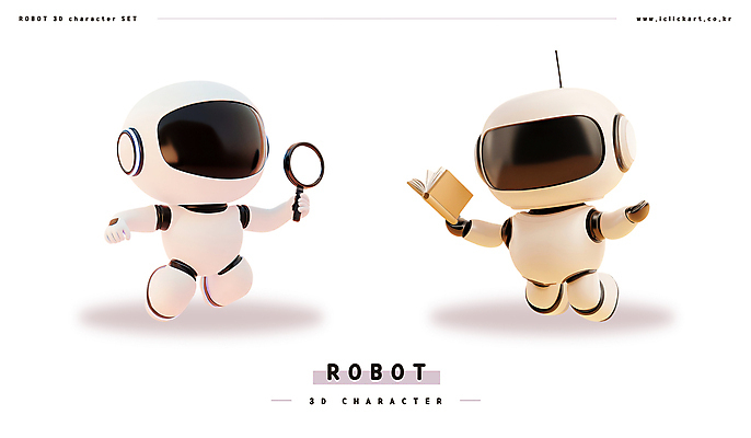 PSD 편집이미지 돋보기 3D캐릭터 들기 사람없음 책 3D 점프 로봇 오브젝트 편집3D 캐릭터 모션 디지털합성 파일형식