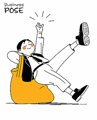 전신 남자 포즈 가방 일러스트 한명 미소 성인 손들기 눈감음 직장인 비즈니스맨 다리들기 성인남자한명만 일러캐릭터 AI파일 직업 캐릭터 1 잡화 비즈니스 모션 표정 사람 남자한명만 성인남자만 파일형식 벡터